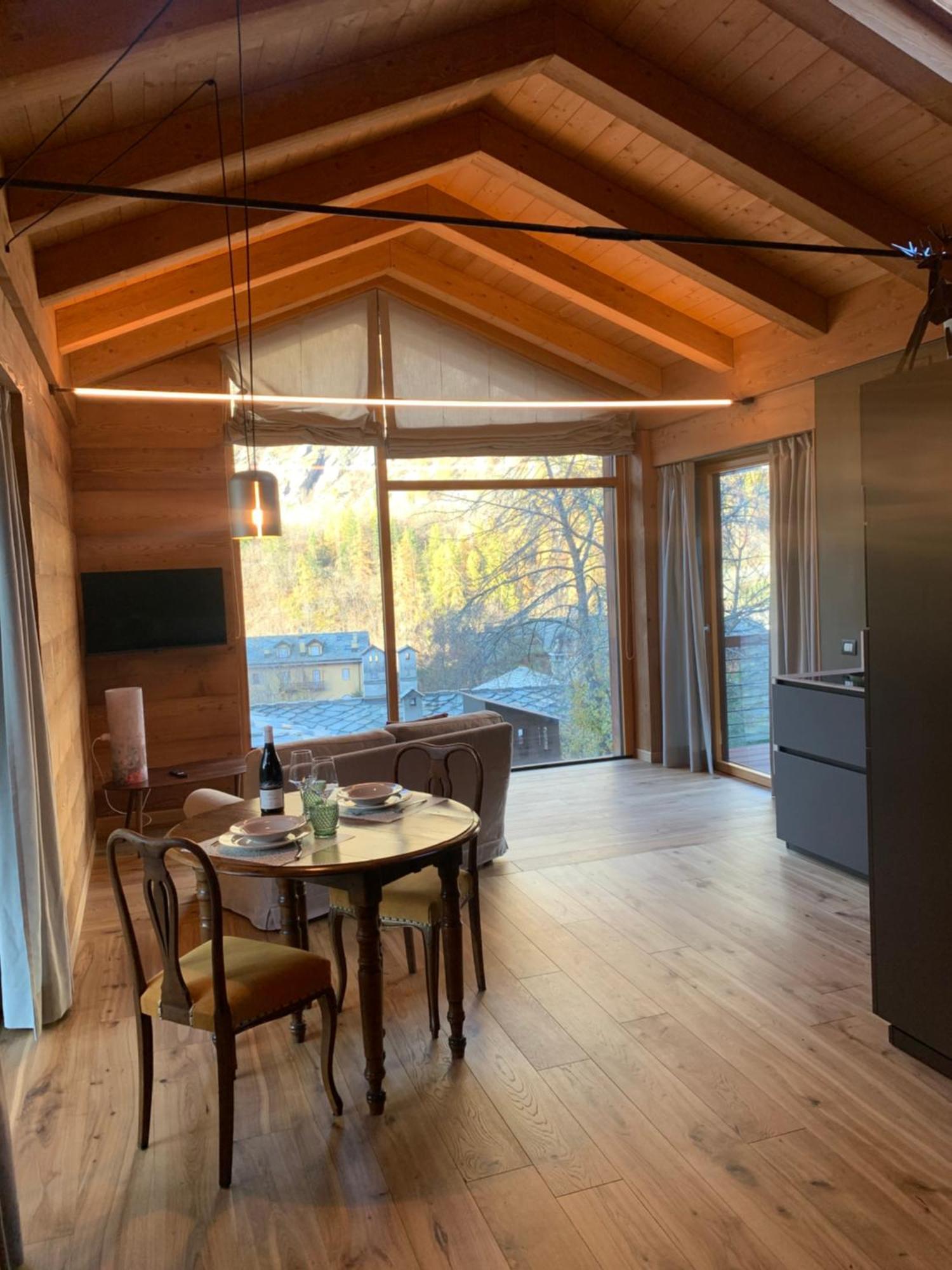 Apartamento Foyer Grand Ru Courmayeur Exterior foto